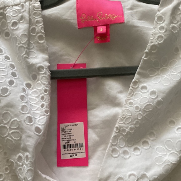 Lilly Pulitzer taviana white lace dress - Picture 6 of 8